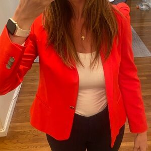 Zara Vibrant Red Blazer